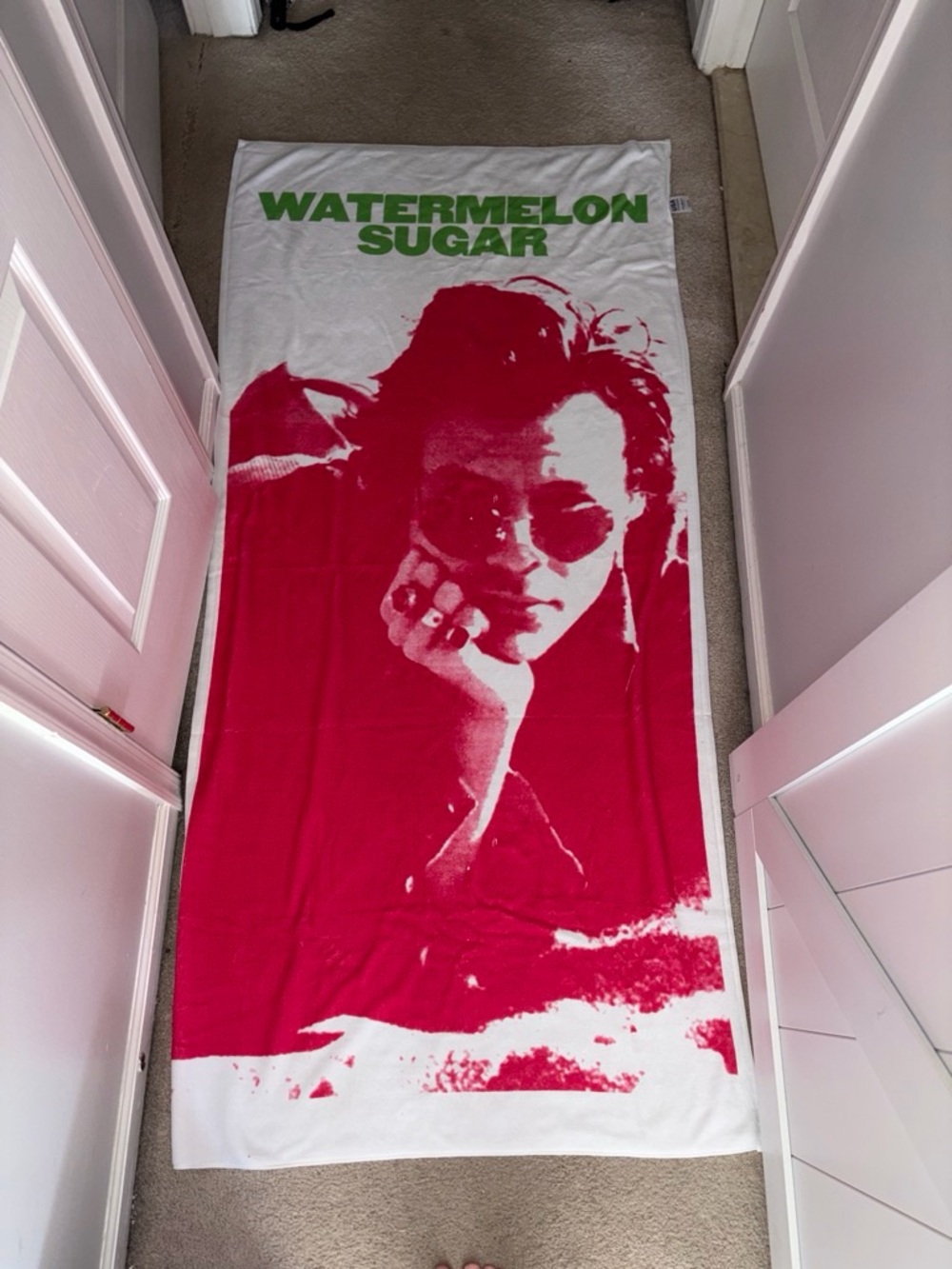 Limited edition Harry Styles Watermelon Sugar Beach Towel